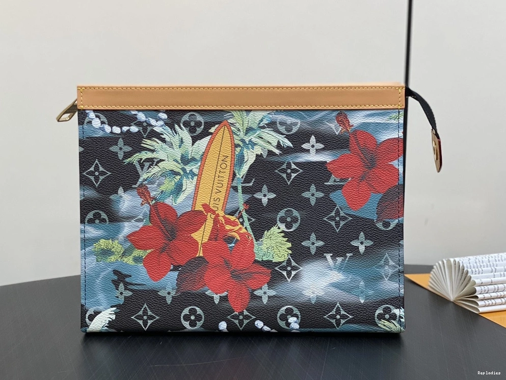 Repzbay VUITTON POCHETTE LOUIS VOYAGE-27*21*6CM 0825